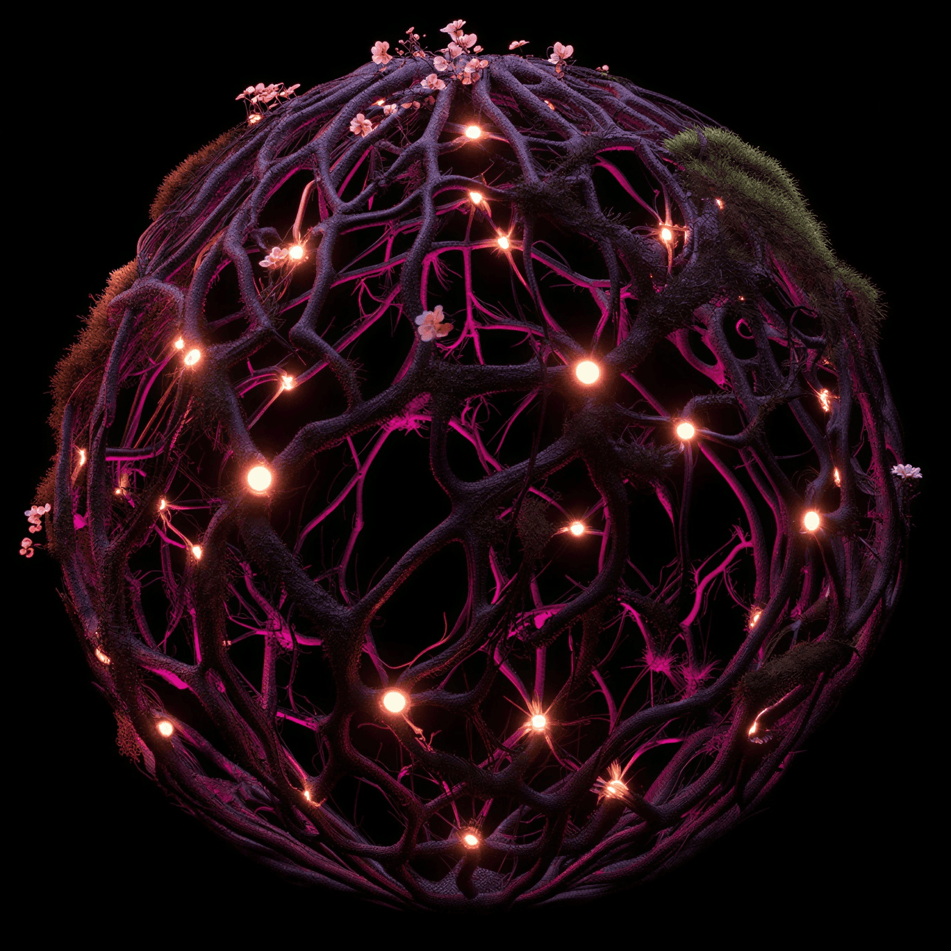 Global network sphere